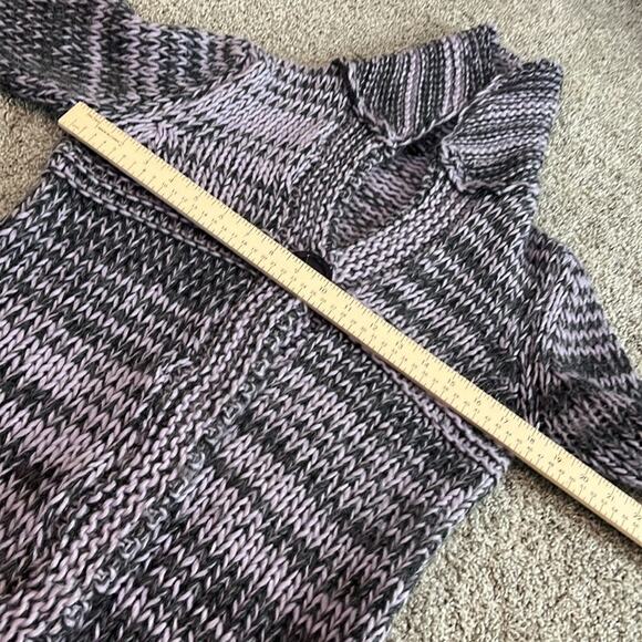 Berretti M Wool Alpaca Mohair Sweater Cardigan Button Chunky Made in Italy MED - Picture 12 of 16